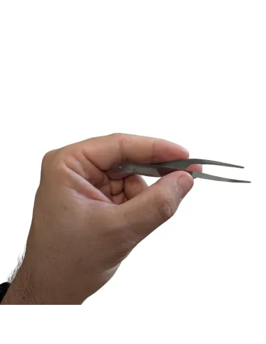 Pince souple en inox entomologique - Longueur 10 cm