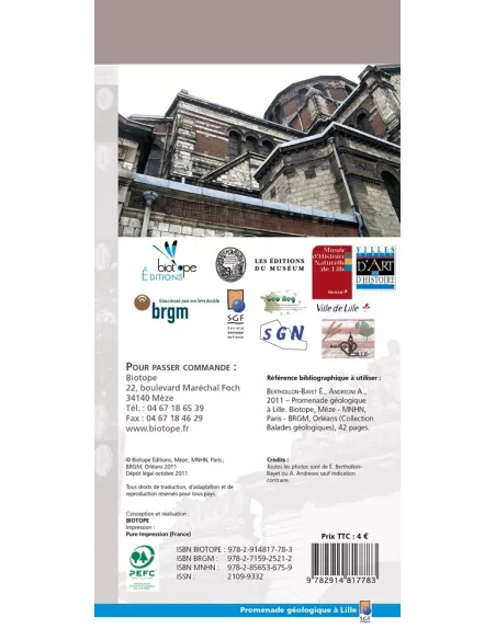 Promenade géologique à Lille