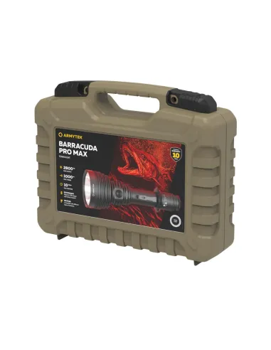 Linterna profesional Armytek Barracuda Pro Max Magnet USB 2800 lúmenes