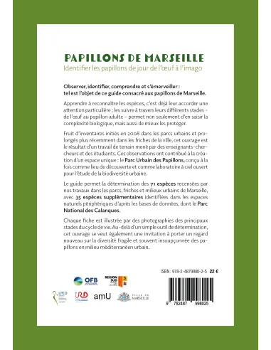 Papillons de Marseille - Identifier les papillons de jour de l'oeuf à l'imago