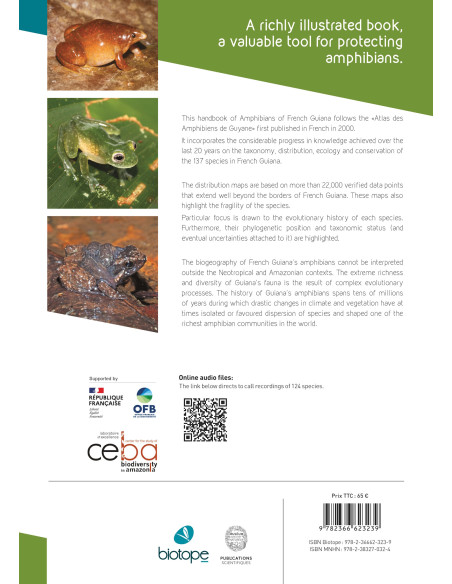 Handbook of Amphibians of French Guiana