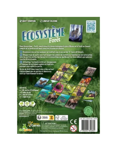 Jeu de société Ecosystème Forêt (+8 ans)