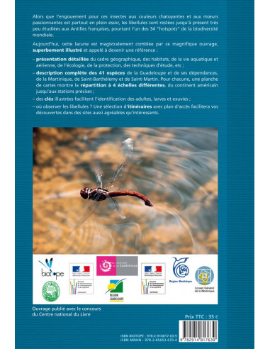 Les libellules des Antilles Françaises