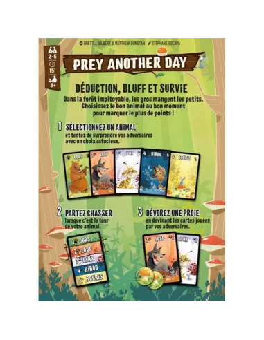 Jeu de société Prey Another Day (+8 ans)