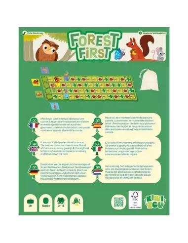 Jeu de société Forest First (+3 ans)