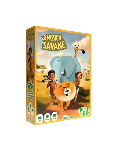 Jeu de société Mission Savane (+5 ans)