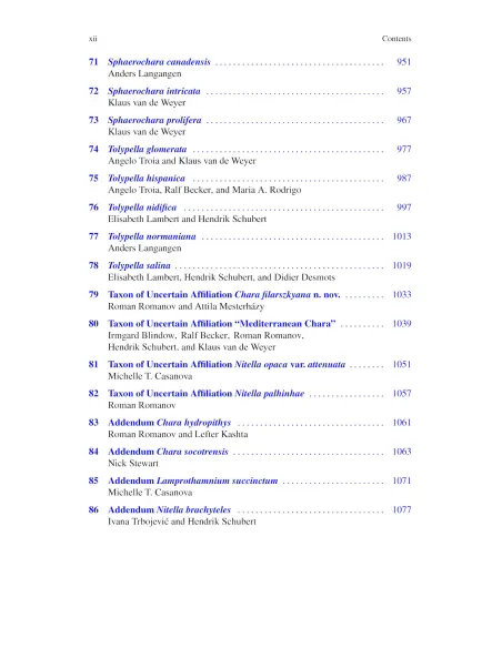 Charophytes of Europe