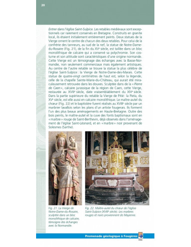 Promenade géologique à Fougères