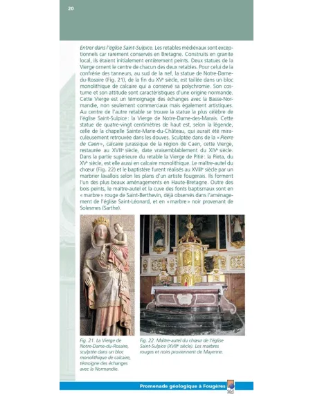 Promenade géologique à Fougères