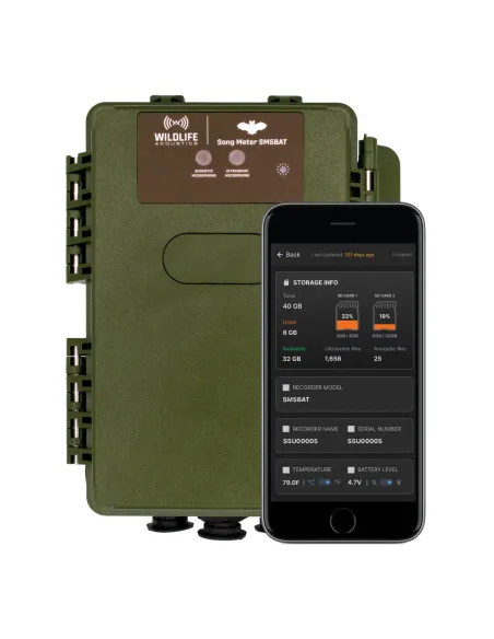 Passive ultrasonic and acoustic recorder SM5BAT Wildlife Acoustics - Case only