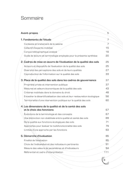 Des indicateurs pour préserver la qualité des sols