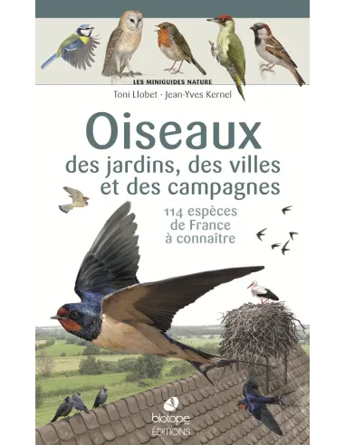 Aves de los jardines, las ciudades y el campo