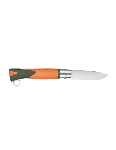 Couteau pliant N°12 Explore Tire Tique Orange - Opinel