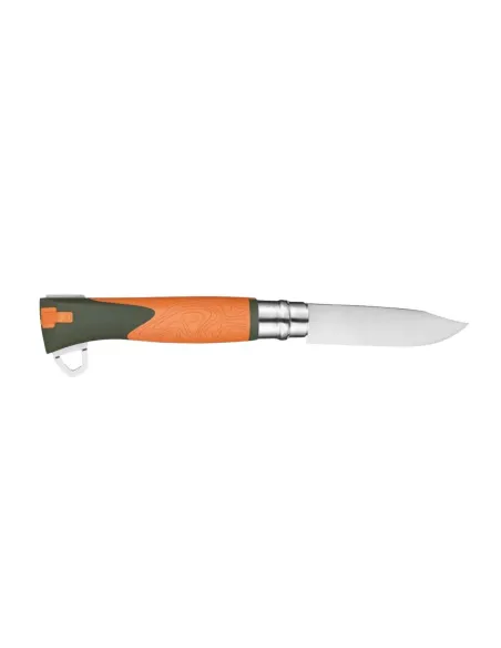 Folding knife N°12 Explore Tire Tique Orange - Opinel