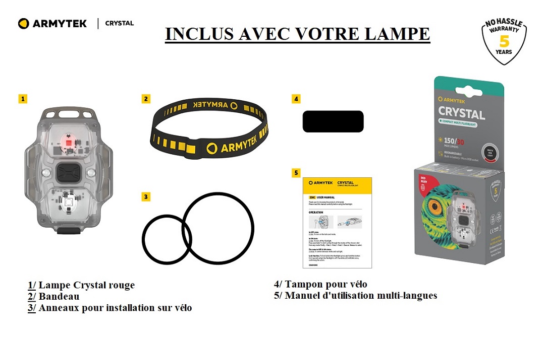 Lampe frontale de poche 10 LED - Provence Outillage