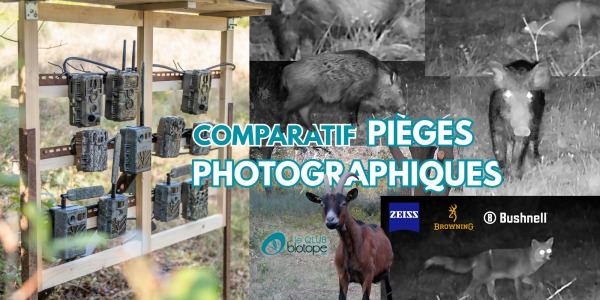Test Comparatif Pièges Photo : Zeiss, Browning & Bushnell (en condition réelle)