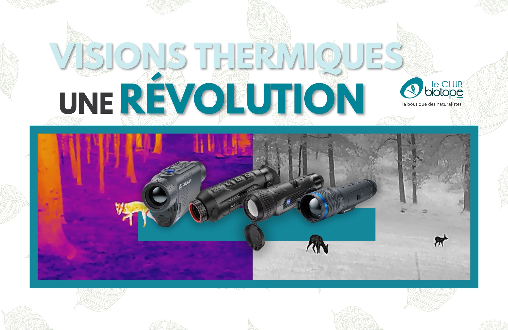 Comment les jumelles thermiques révolutionnent l'observation naturaliste ?